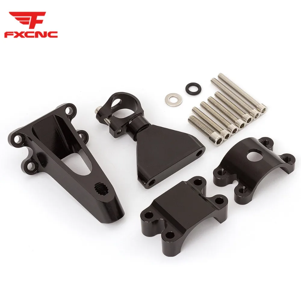 Для HONDA CBR600F F4 F4i 1999 2004 2000 CNC алюминиевый стабилизатор рулевого демпфера Кронштейн