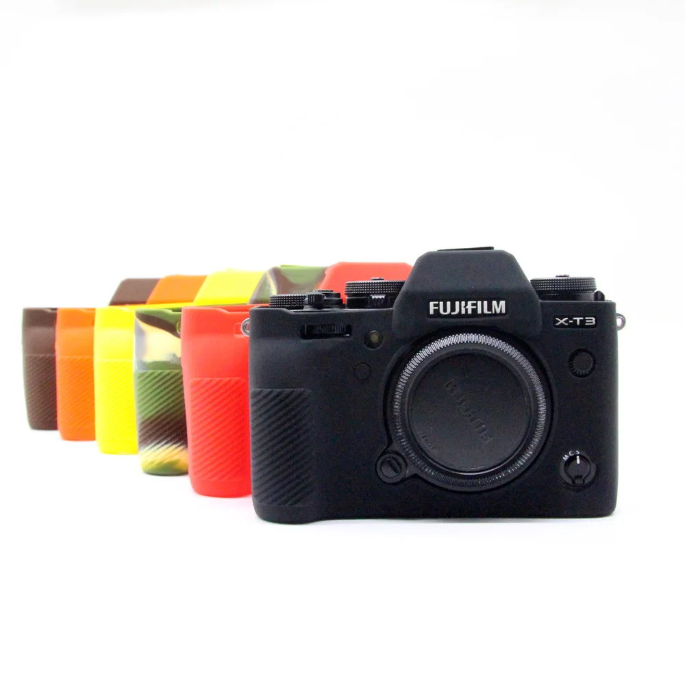 

Soft Silicone Camera Protector Case for Fuji Fujifilm X-T30 X-T30 Body Rubber Cover Mirrorless System Camera Skin