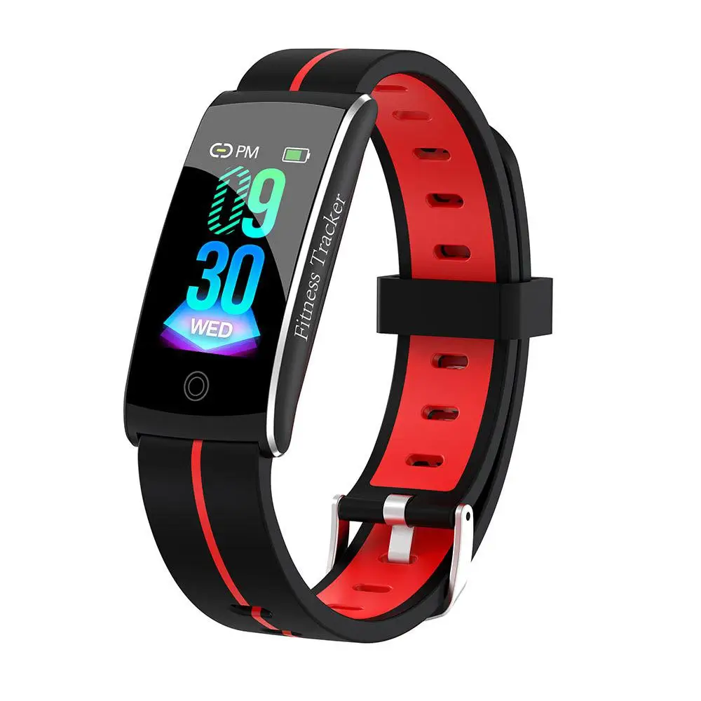 

F10C Fitness Bracelet IP68 Waterproof Heart Rate Monitor Blood Pressure Smart Band Activity Tracker Pedometer Men Women