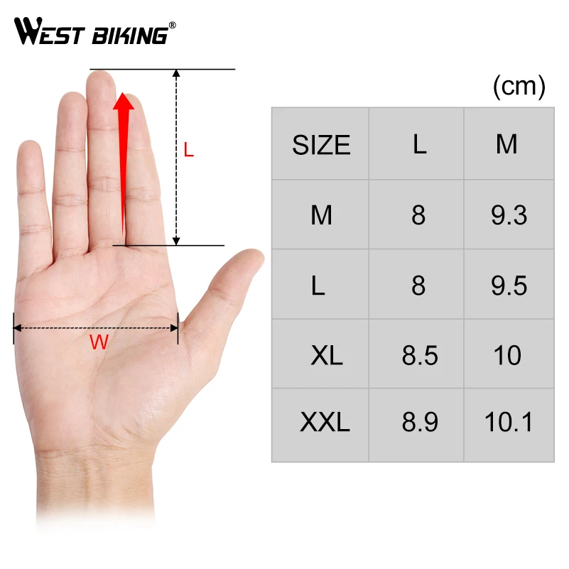 WEST BIKING велосипедные перчатки полный палец инструмент Многофункциональные велосипедные перчатки противоскользящие перчатки инструмент перчатки сенсорный экран открытый перчатки для велоспорта