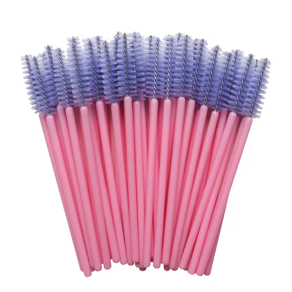 

Wholesale Makeup Brush Hot Selling High Quality Professional 1000Pcs Disposable Eyelash Brush Mascara Wands Makeup Cosmetic Tool