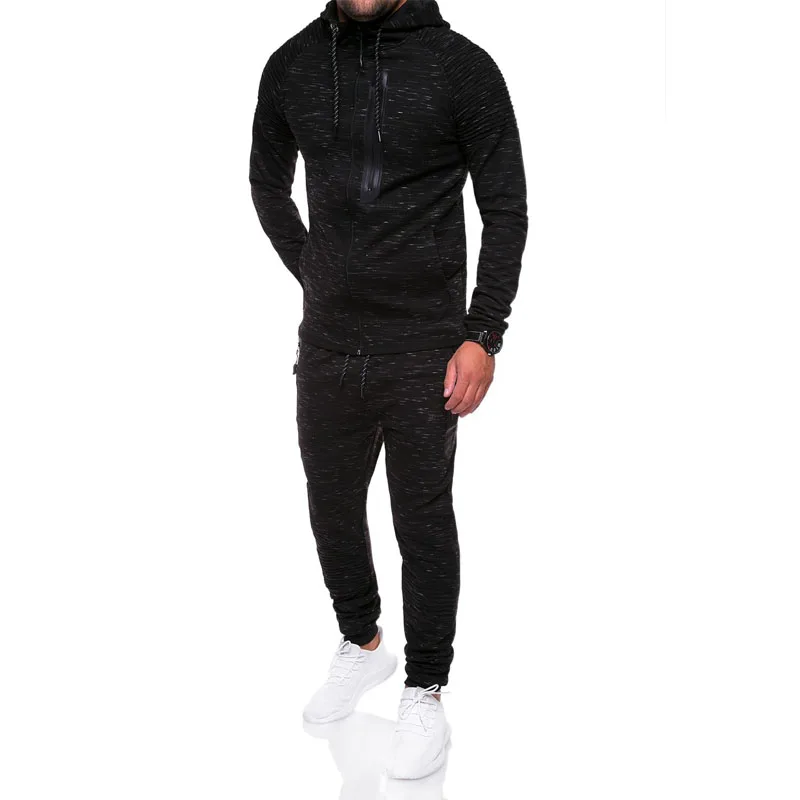 mens black jogging suit