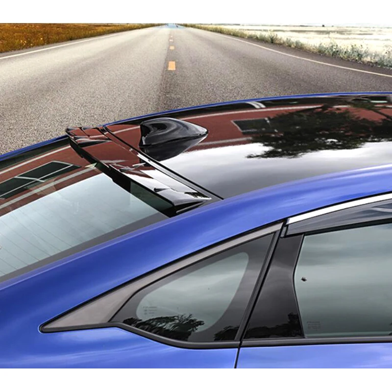 1 шт. для Honda Accord 10th ABS заднего окна козырек крыши крылья спойлера авто часть черный цвет автомобиля Accessroies