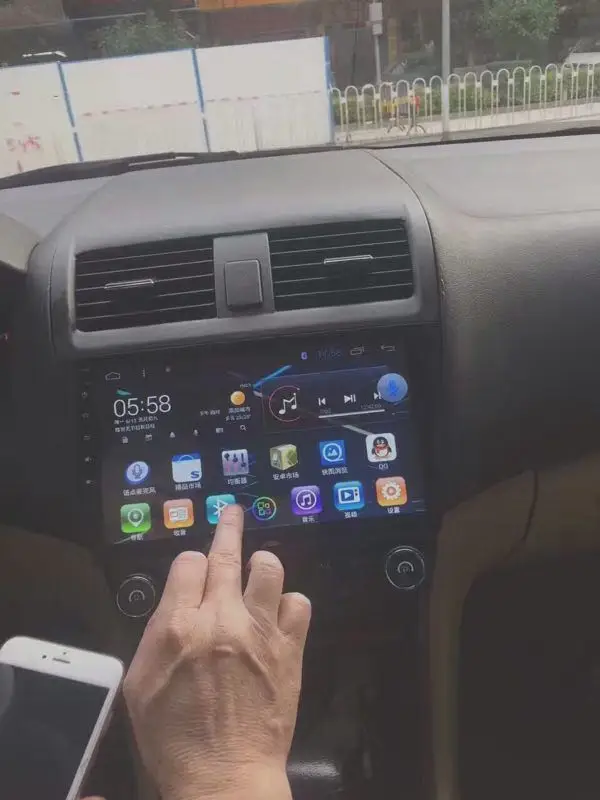 Best ChoGath Android 8.0 GPS Navigation 10.2 Inch  for Honda Accord 7 2003-2007 Car Radio With 1080P Video Bluetooth Support 4