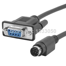 8,2 футов 8 P мини Din RS422 PLC Кабель для программирования для Mitsubishi FX/MT506M