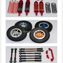 Комплект колес и шин с сплавом комплект амортизаторов для 1/10 Craniac Monster Truck