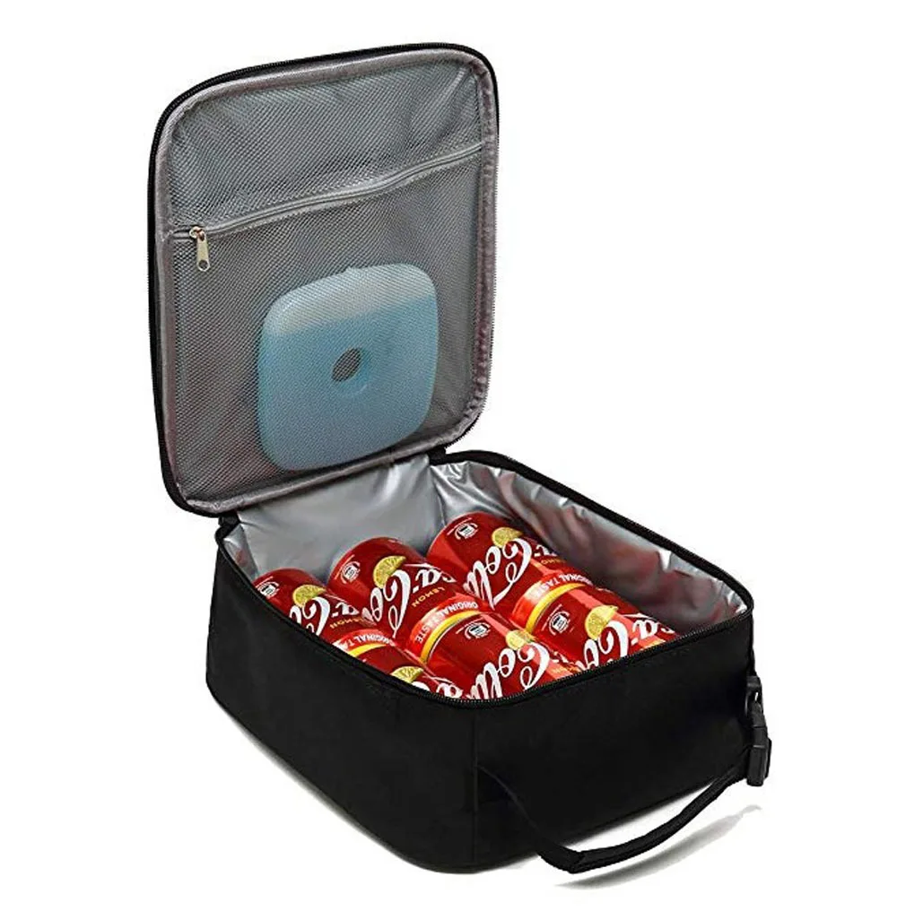 Уплотненные оксфорды сумка для ланча Органайзер изолированный Ланчбокс сумки портативные большие пищевые сумки приготовление еды может охладить мешок водонепроницаемый ледяной пакет