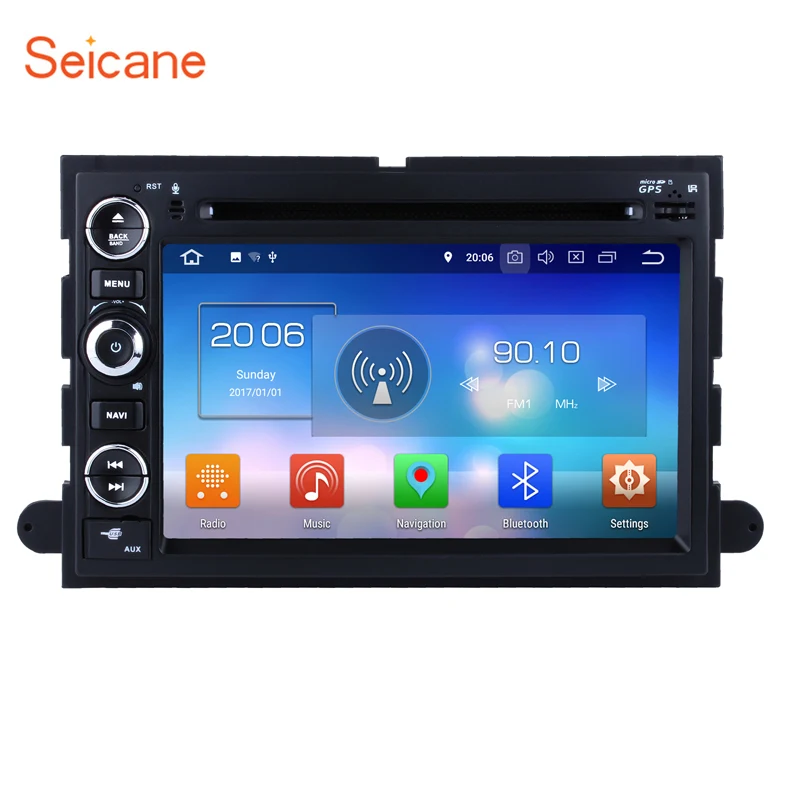 

Seicane Android 8.0 7" 2Din Multimedia Player GPS Car Radio For Universal Ford Explorer Mustang Fusion F150 F250 F350 Edge