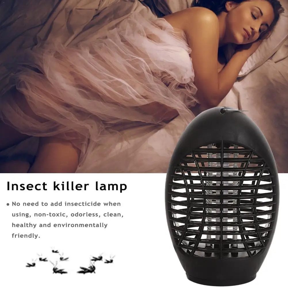 Электрические лампы против насекомых светодиодный ночник светодиодный комаров Отпугиватель Комары мухи Zapper Жук Насекомое физическая ловушка