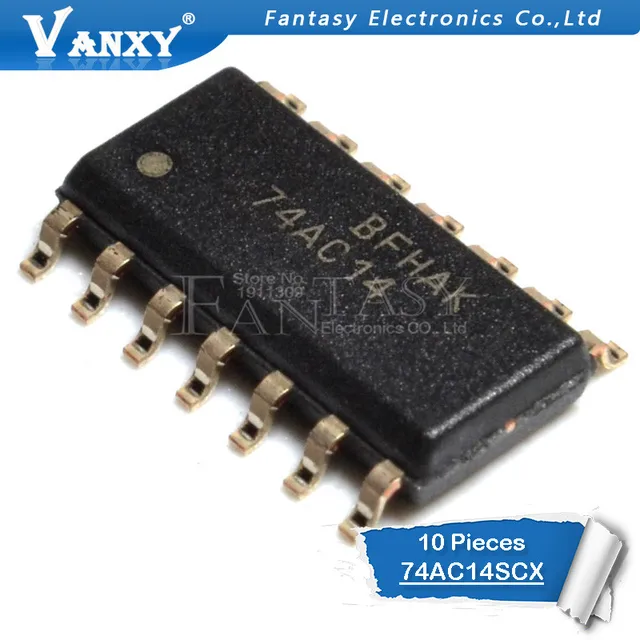 10pcs 74AC14SCX SOP 14 74AC14 SOP14 SOP new original-in Integrated ...