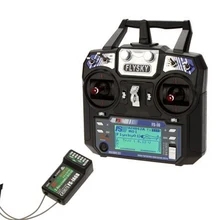 FlySky FS-i6 2.4G 2A 6CH AFHDS RC Transmitter + Upgraded FS-iA6B Receiver