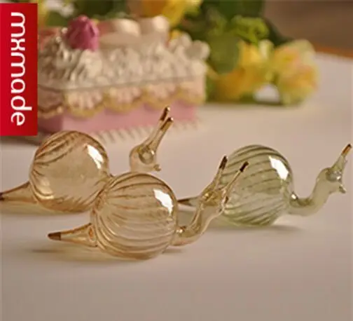 

1PCS Fashion Exquisite crystal Snail vase Flower pots planters Floor vase Wedding decoration vase Gifts crafts Hot selling