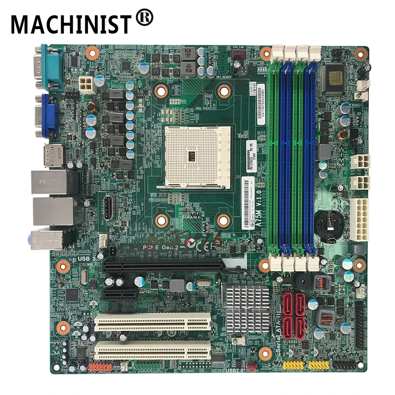 03T6678 Оригинал для Lenovo M5200T M5790D 5877 A75M десктопная материнская плата FM2 DDR3 стандартная