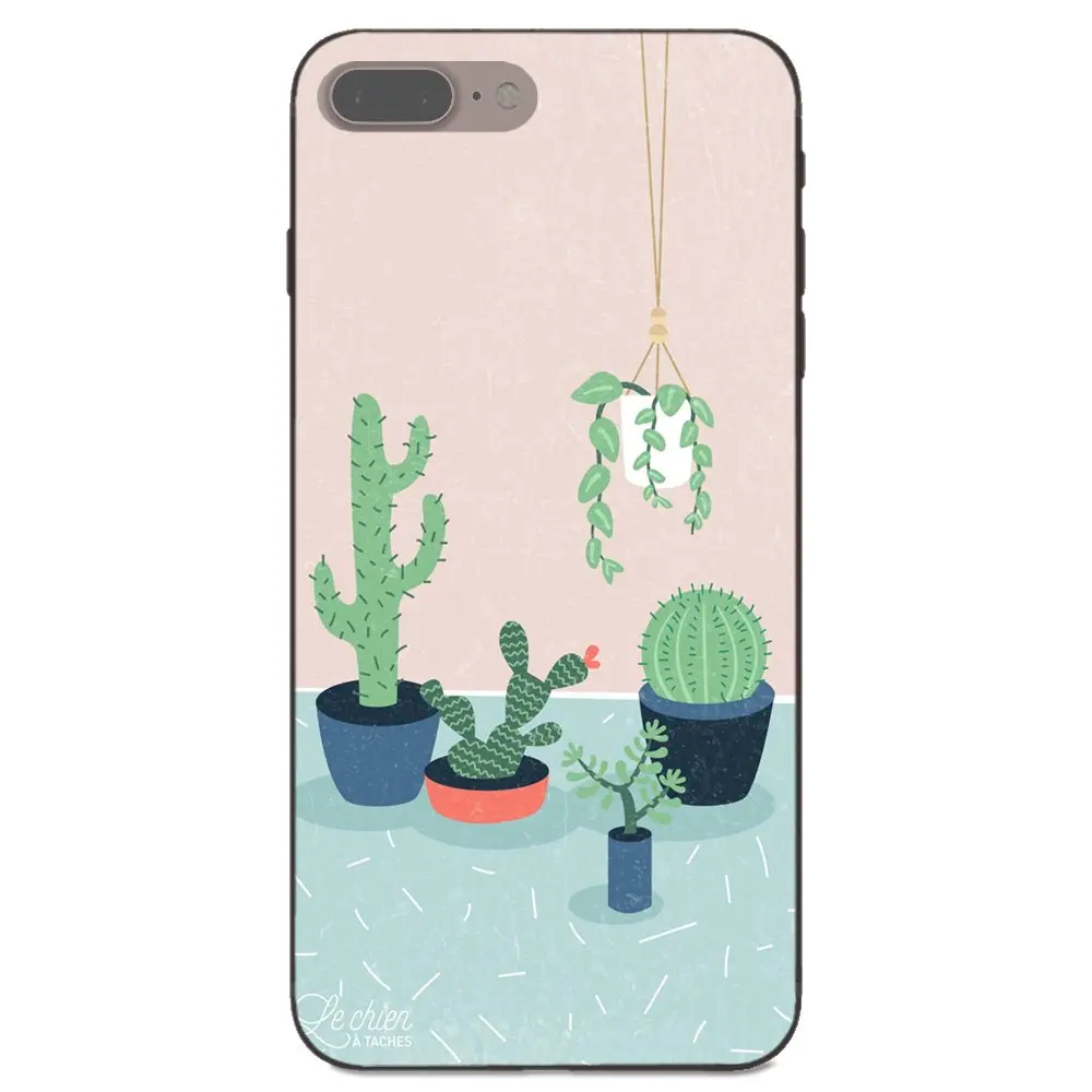 Милый мультяшный рисунок растения кактус для Huawei Y3 Y5 II Y6 Y7 Y9 nova 2 Plus 2S 3i 4 Lite Prime 2017 2018
