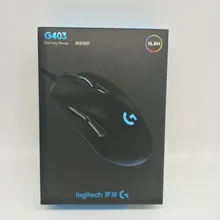 Проводная игровая мышь logitech G403 Prodigy с высокопроизводительным игровым сенсором