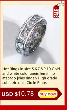 Мода 2 тон пластина кольцо крест дизайн с Потрясающие яркие CZ Кристалл bague femme Анель Модные кольца для женщин