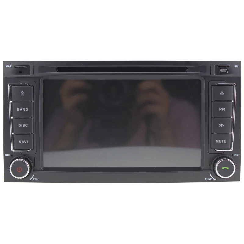 Best 4+64G Car Multimedia player Android 9.0 GPS 7 Inch IPS 2 Din Autoradio For VW/Volkswagen/Touareg Canbus Wifi FM Radio USB DVR 1