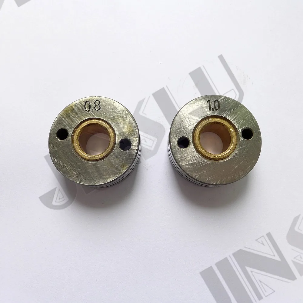 Roller 2 PCS 0.8 1.0mm Knurled Groove for 76ZY 02AV Mig Wire Feeder