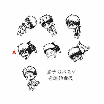 

Kuroko no Basket Sticker Anime Cartoon Car Decal Sticker Vinyl Wall Stickers Decor Home Decoration