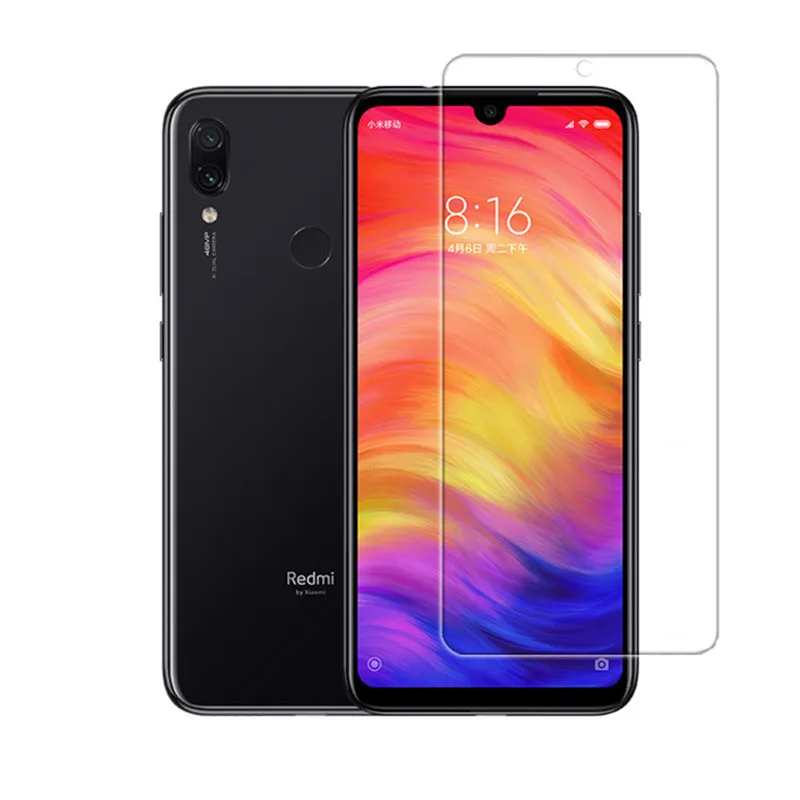 Полный клей для Xiaomi Redmi Note 7 6 pro 5 pro защитная пленка из закаленного стекла Взрывозащищенный протектор экрана Redmi Note 7 6,3"