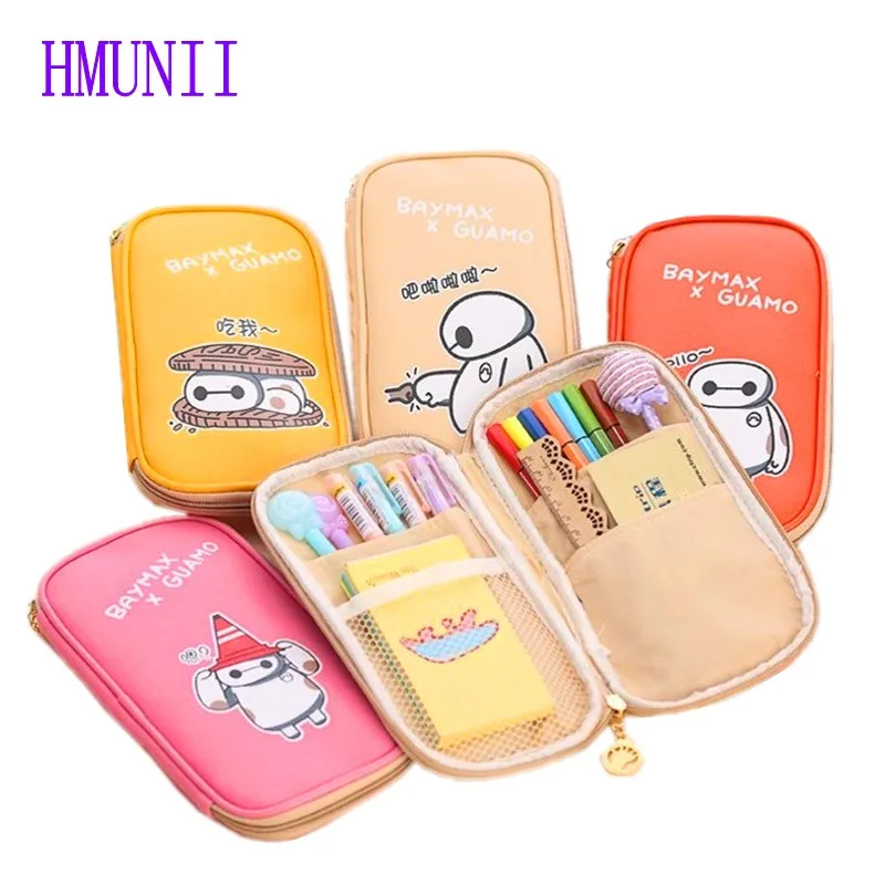 

New Fashion women 5 Color PU Cosmetic Bags Organizer Holder Zip Handbag Makeup Pencil Student Stationery Pen Bag Cosmetic bag