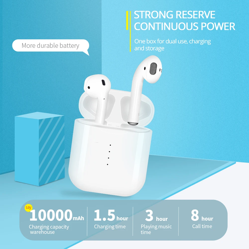 I10 Max/Tws стерео мини bluetooth гарнитура беспроводные наушники 5 0 вкладыши спортивные