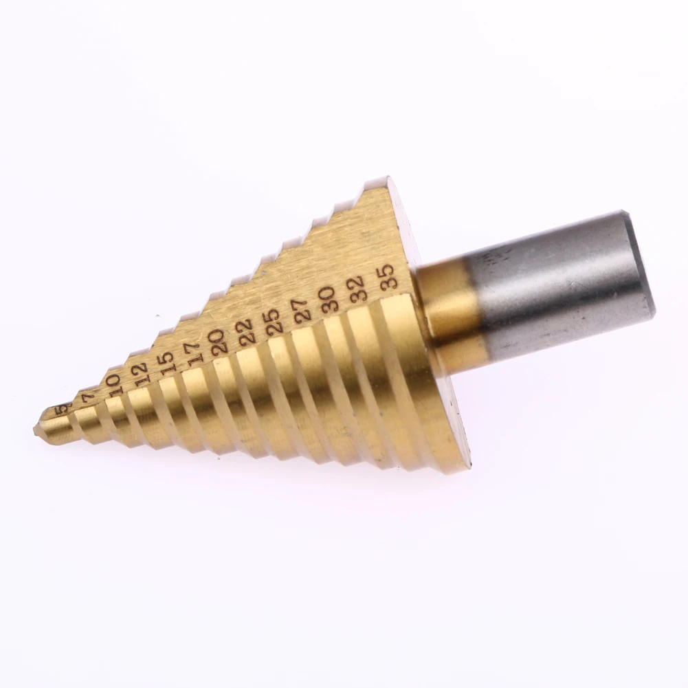 1 PC Titan Schritt Core Bohrer Set 5-35 MM Power Tools High Speed Stahl Holzbearbeitung Holz Metall bohren Set