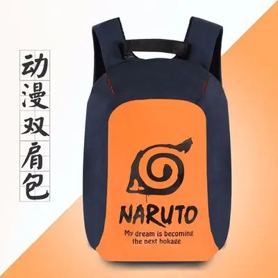 

Anime Naruto Cosplay Cute cartoon student campus leisure backpack birthday gift