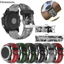 HIPERDEAL ремешок для смарт-часов Garmin Fenix 5X gps ремешок силикагель браслет 26 мм Замена 219 мм регулировать Smart аксессуары JA15b
