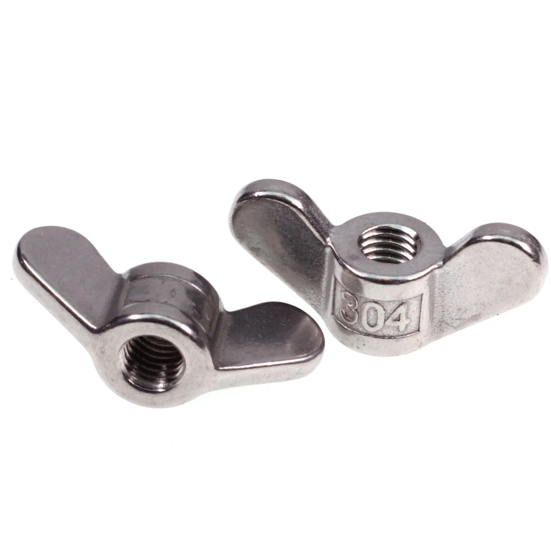 Nut s304 wing m8 uni5448. гайка-барашек din 315 м 6-a2-70. M6 гайки-бабочки. гайка барашковая m5. гайки бабочка.