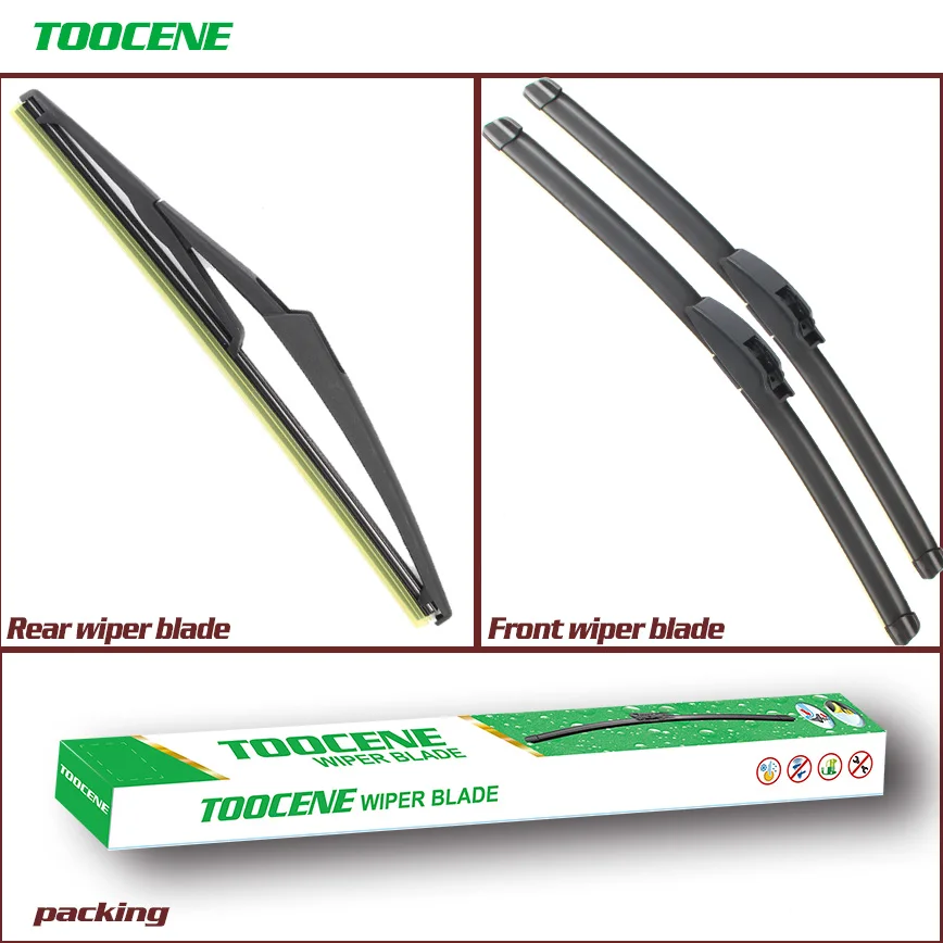 

Front And Rear Wiper Blades For Mini One 19"+18" 2007-2013 Rubber Windscreen Windshield Wipers Car Accessories 18+19+10