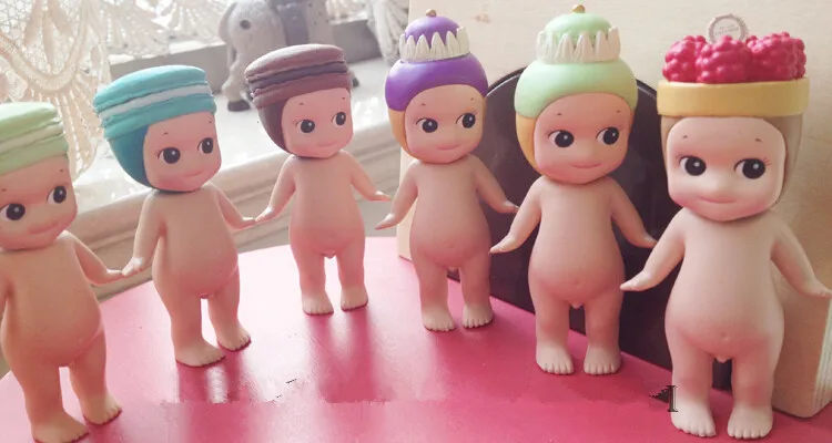 

Cute Kawaii Macaron Sweet Sonny Angel Mini Figure PVC Toy Doll Kewpie Doll Birthday Gift Collection