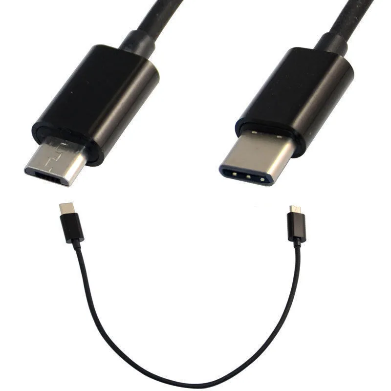 USB3.1 Тип c USB C 3 1 мужчины к Micro 2 0 B micro 5 p Мужской синхронизации данных Питание кабель