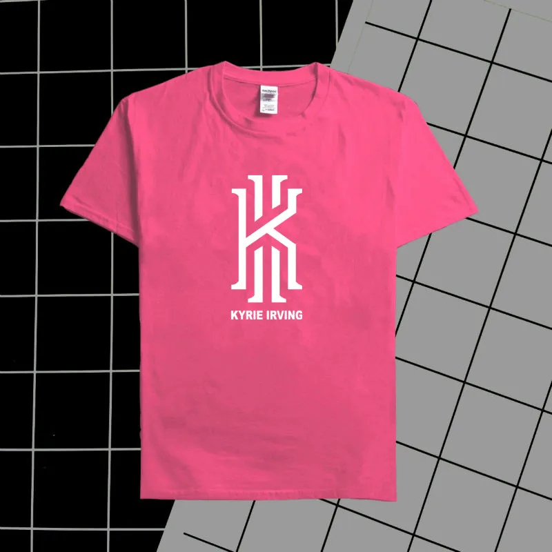 2018 New Kyrie Irving Print T Shirt Men T Shirts Summer ...