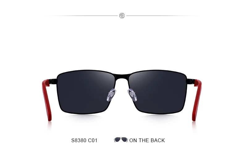 MERRYS дизайн мужские классические прямоугольные солнцезащитные очки HD поляризованные солнцезащитные очки для вождения TR90 ноги UV400 защита S8380