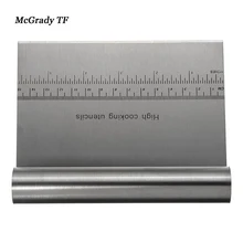 Mac 15 см Нержавеющая сталь тесто Скребки Торт Пицца резак печенья хлеб сепаратор Весы Ножи гаджет Кухня Интимные аксессуары