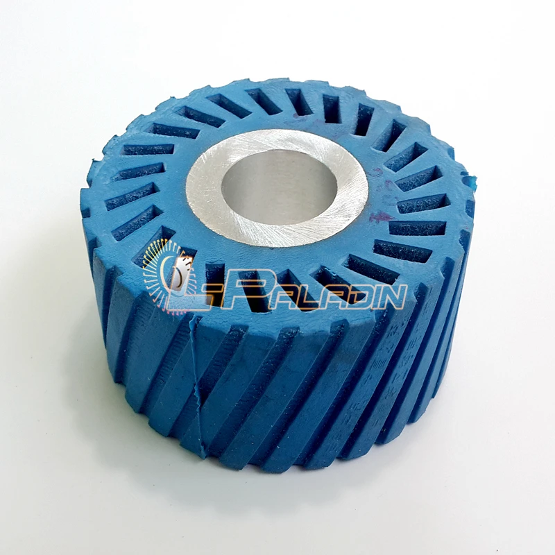 85*50*25.4mm Sanding Belt Rubber Wheel with Aluminium Core for Sander Polisher 