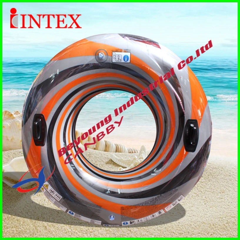 inflatable ring with handles