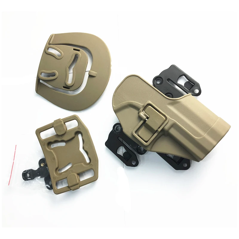 Tactical Serpa CQC Concealment Right Hand Belt Loop Pistol Holster for glock 17 19 22 23 31 32 gun holster with MOLLE Platform