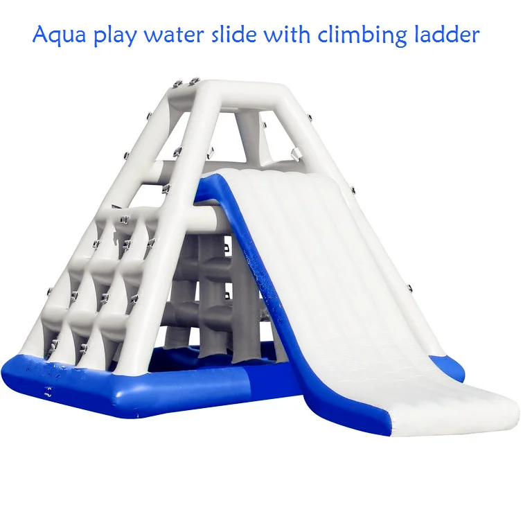 Надувная Aqua Play водная горка в озере/море/бассейн|water slide|water inflatable slideinflatable water slides |