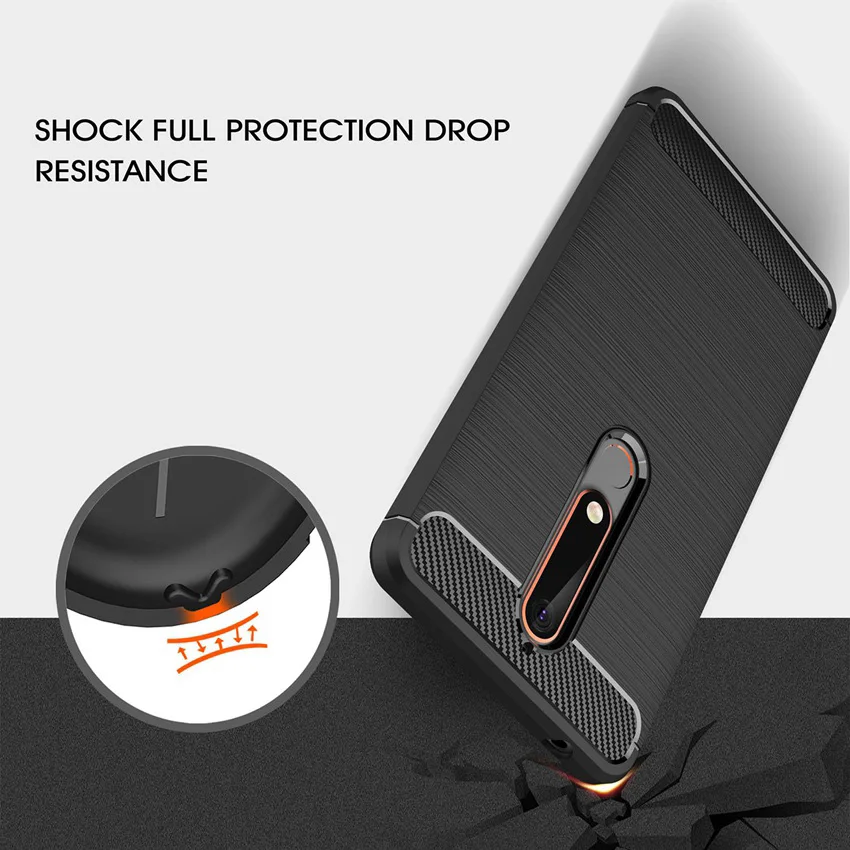 SoftCASE For Nokia 6 2018 TA-1068 TA-1050