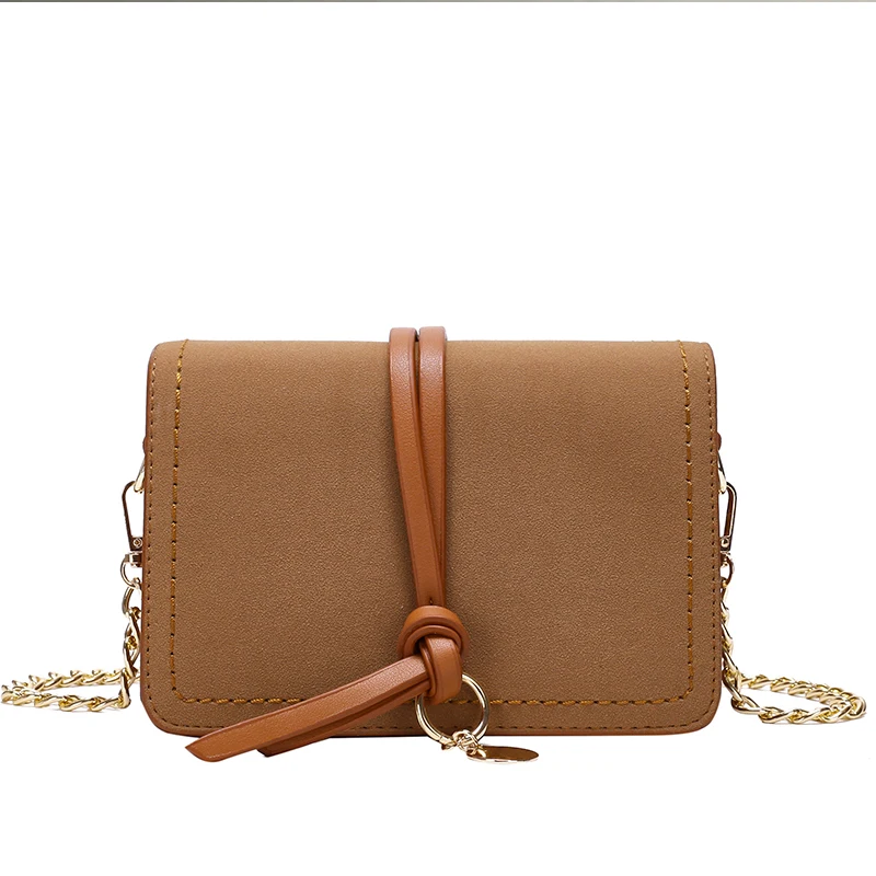 

2019 Women Bag Crossbody Bags For Women Shoulder Bag Pu Flap Versatile Hard Hong Kong Style Texture Korean Version Chain