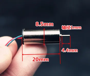 

Hollow Cup Motor Spindle Motor NdFeB Super Magnetic 8520 Hollow Cup Aviation Four-Axis Aircraft Motor
