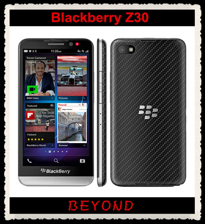 Original Blackberry Z30 Unlocked Mobile Phone GSM 4G LTE 5.0" 8MP WIFI
