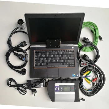 

MB Star C4 SD C4 Diagnosis + 480GB SSD software V06/2020 E6420 I5 4G Used laptop computer for Ben-z Auto Star Diagnostic Tool