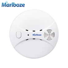 Marlboze Wireless 433mhz Smog Detector Photoelectric Smoke Fire Sensor for Wireless Home Security WIFI GSM Alarm System