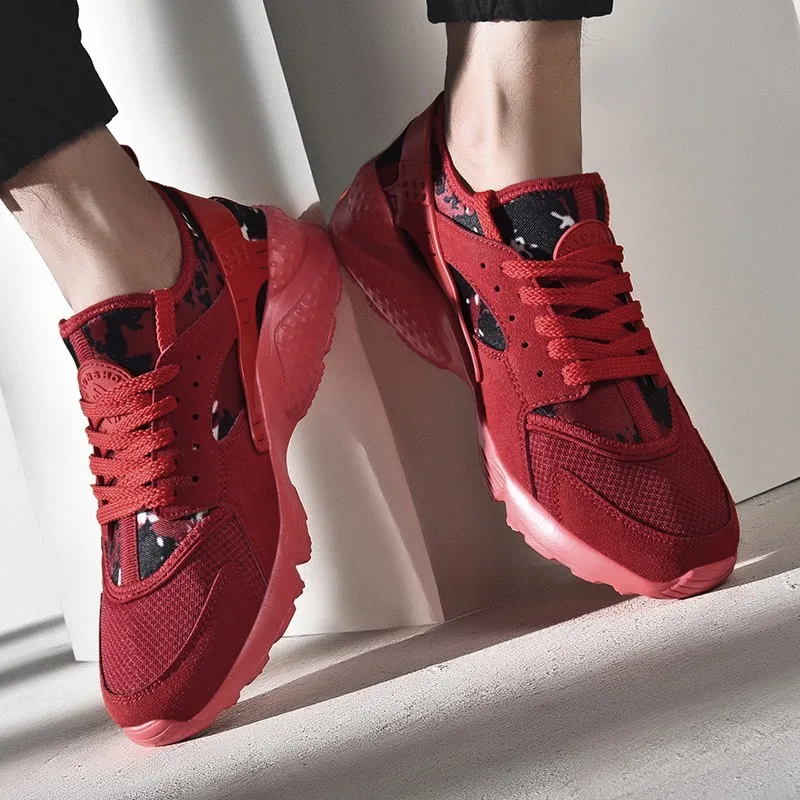 

2019 Fashion Camouflage Printed Sneakers Men Casual Shoes Basket Ultra Boost Mens Trainers Breathable Shoes Lovers Plus Size