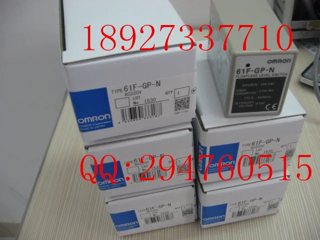 

[ZOB] 100 new original authentic OMRON Omron level switch 61F-GP-N AC220V --2PCS/LOT