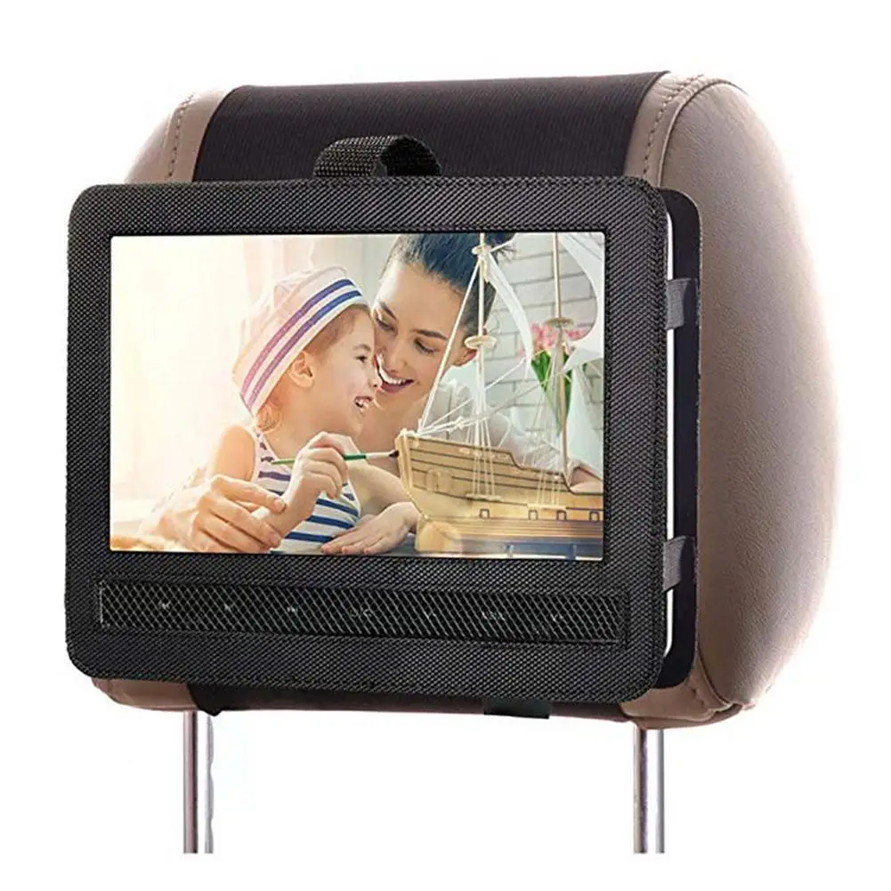 

Car Headrest Mount Holder for DBPOWER 10.5" Portable DVD Player with Swivel and Flip Screen and Fits Other 10-10.5" Swivel Scree