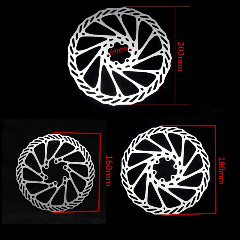 

1 Piece 6 Bolts XMF 160mm 180mm 203mm MTB Road Bike Brake Disc Rotors Hydraulic Mechnical Mountain Bicycle Disc Brake Rotor